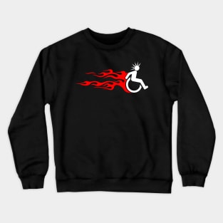 WHEELCHARIOT 2 (Flamer) Crewneck Sweatshirt